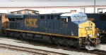 CSX 717 sits in Acca Yard